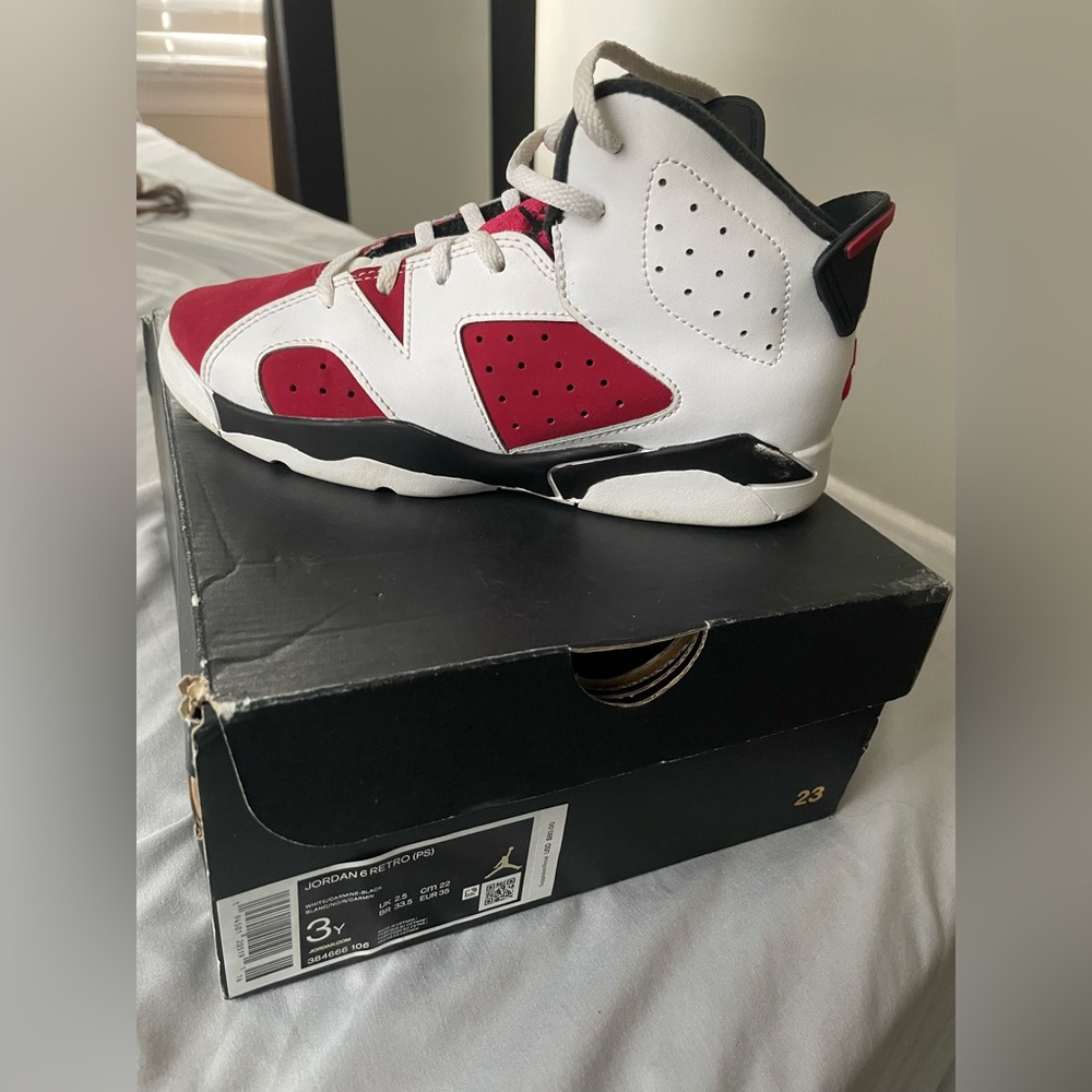 Air Jordan 6 Retro PS “carmine”
